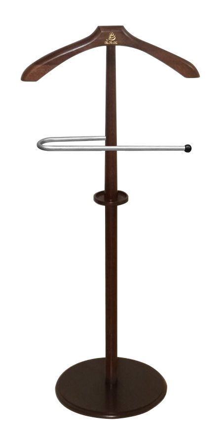 Вешалка костюмная Мебелик В 25Н средне-коричневый