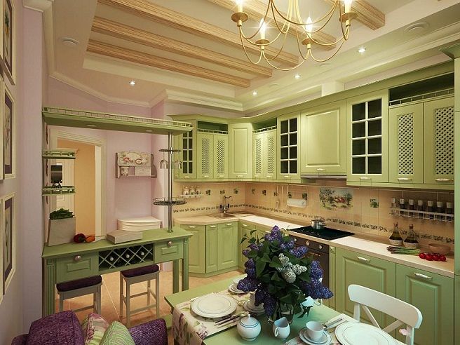Современные стили интерьеров кухонь
