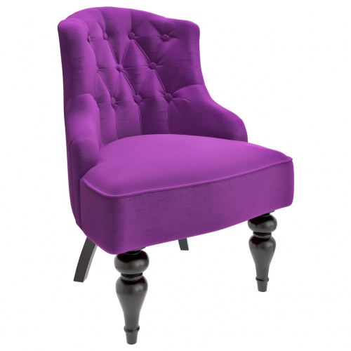 Кресло Шоффез Kreind M08-B-E27 Canapes Фиолетовый, Микровельвет, дерево