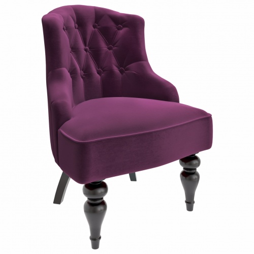 Кресло Шоффез Kreind M08-B-E32 Canapes Фиолетовый, Микровельвет, дерево