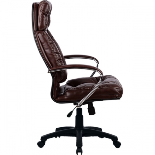Кресло из натуральной перфорированной кожи LK-12