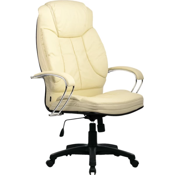 Кресло из натуральной перфорированной кожи LK-12