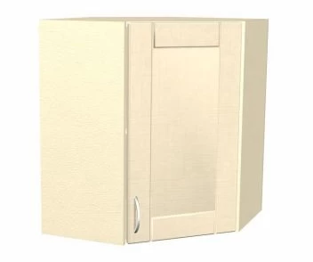 Волхова Полка Корпус ваниль шкафа навесного углового с 1-ой дверью СК 371.25, СФ 7240.15.0